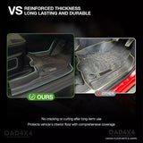 5D TPE Car Floor Mats for RAM 1500 DT Series Crew Cab 2020-2023