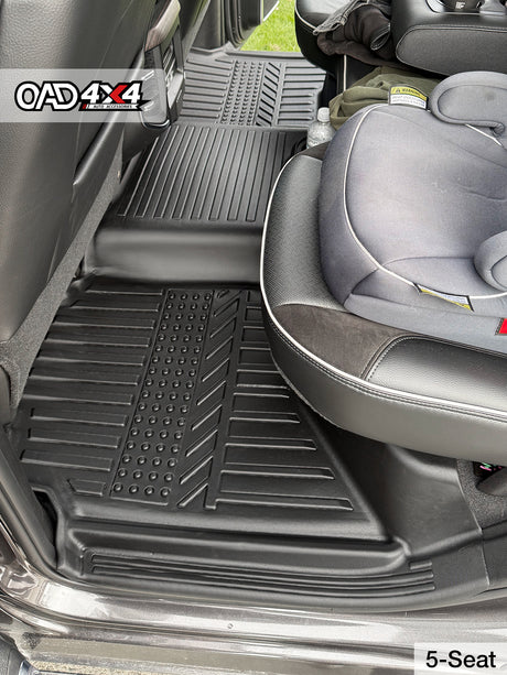 7D TPE Car Floor Mats for RAM 2500 DJ Series 2020-Onwards