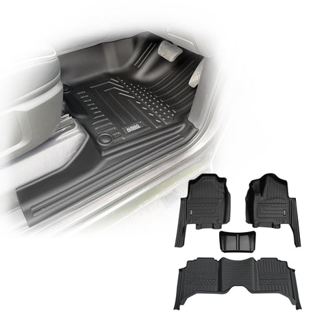 7D TPE Car Floor Mats for RAM 2500 DJ Series 2020-Onwards