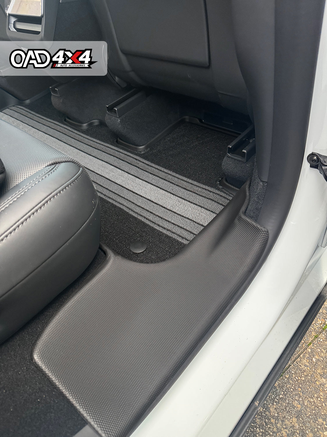5D Double-Layer Car Floor Mats for Tesla Model Y Juniper 5 Seats 2025-Onwards