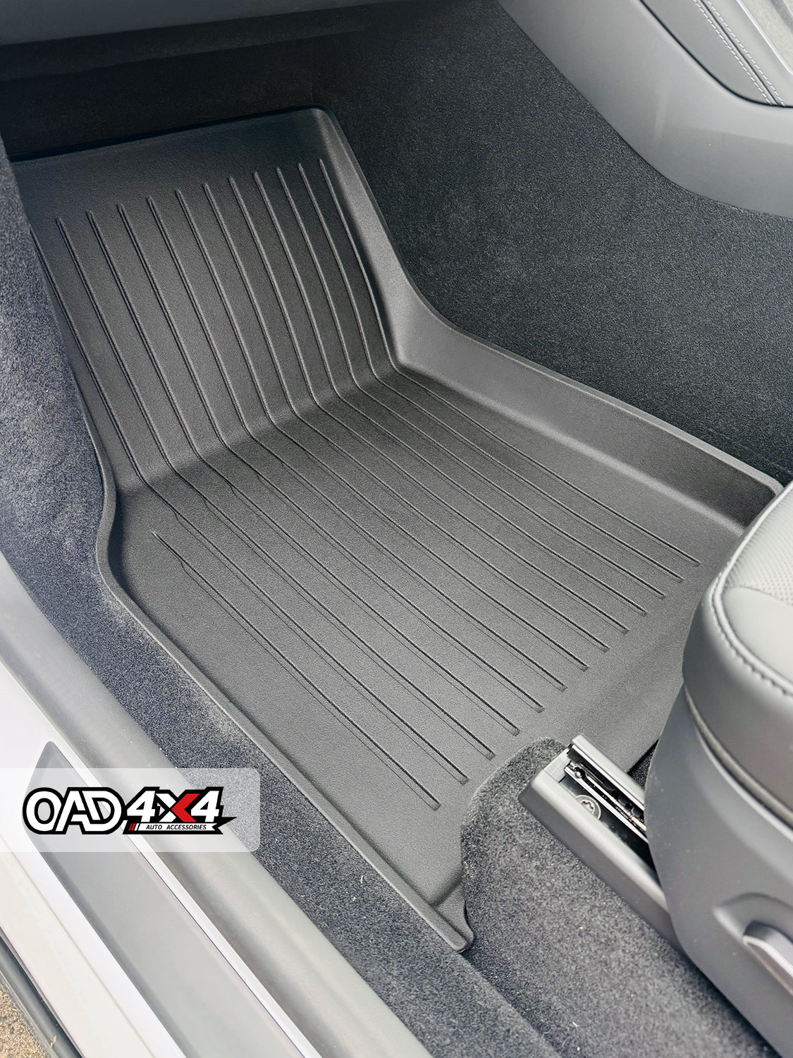 3D Injection Car Floor Mats for Tesla Model Y Juniper 5 Seats 2025-Onwards