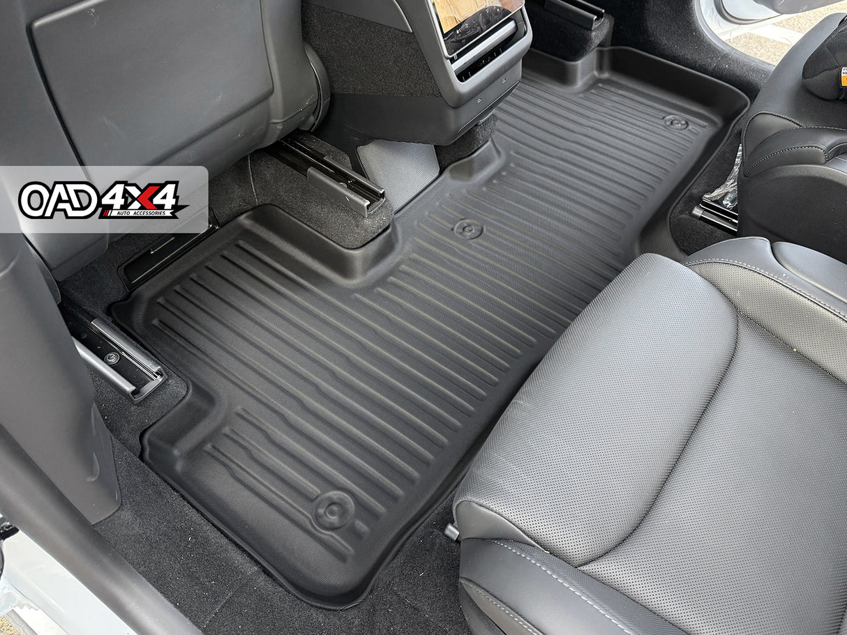 3D Car Floor Mats for Tesla Model Y L 6 Seats 2026-Onwards
