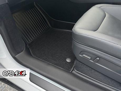 5D Double-Layer Car Floor Mats for Tesla Model Y Juniper 2025-Onwards