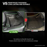 7D TPE Car Floor Mats for Toyota Corolla Sedan 2019-Onwards