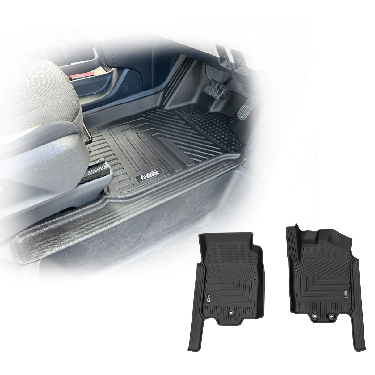 5D TPE Car Floor Mats for Toyota Hiace 2019-Onwards