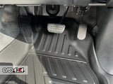5D TPE Car Floor Mats for Toyota Hilux Dual Cab 2005-2015