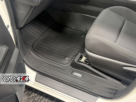 Injection 7D TPE Floor Mats for Toyota Hilux Single / Extra Cab 2025-Onwards