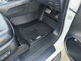 Injection 5D TPE Car Floor Mats for Toyota Hilux Auto Transmission Dual Cab 2015-Onwards