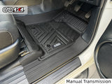5D TPE Car Floor Mats for Toyota Hilux Single / Extra Cab 2025-Onwards