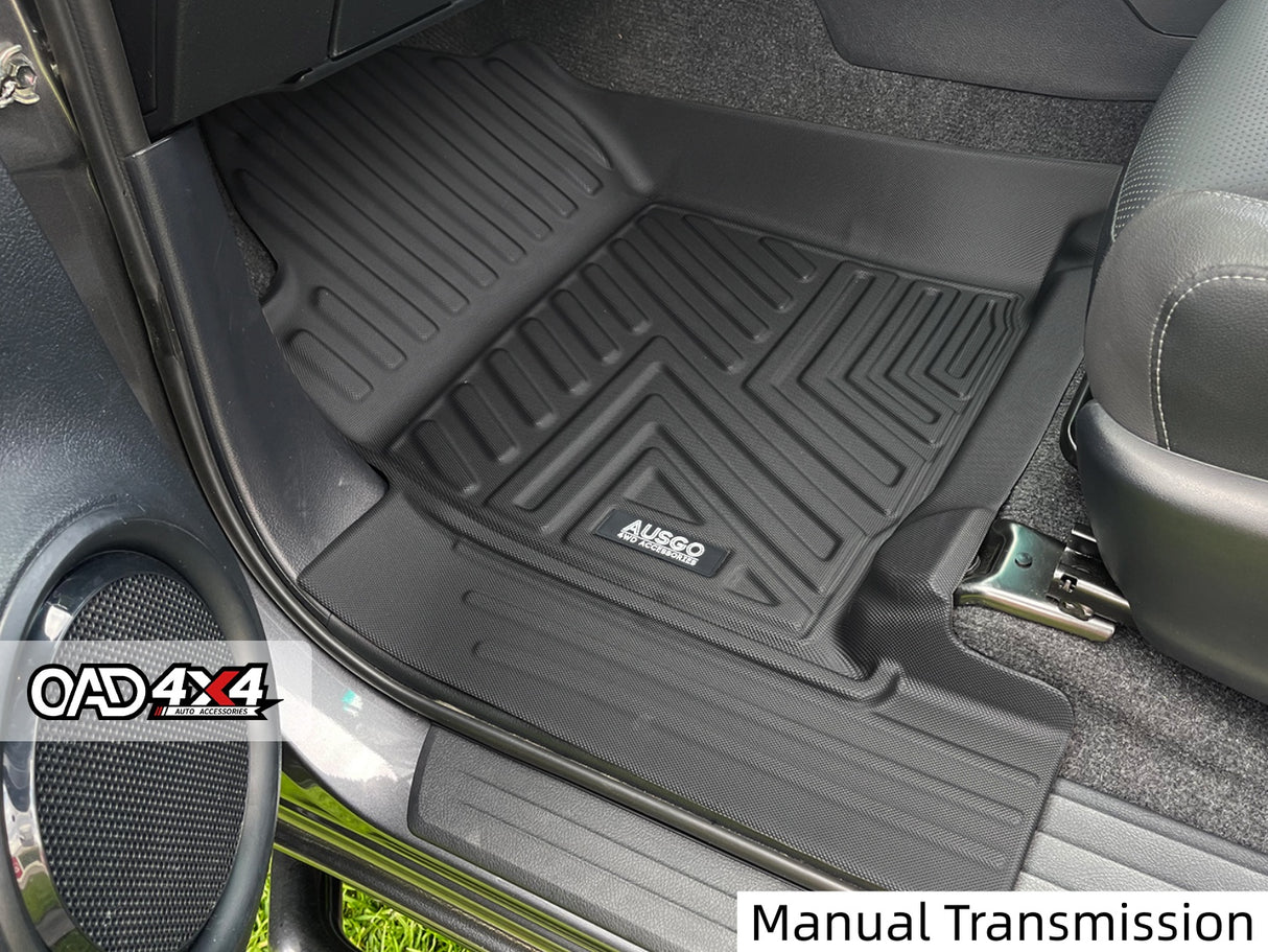 5D TPE Car Floor Mats for Toyota Hilux Single / Extra Cab 2025-Onwards
