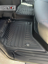 Floor Mats & Door Sill Protector for Toyota Hilux Manual Transmission Dual Cab 2015-2025