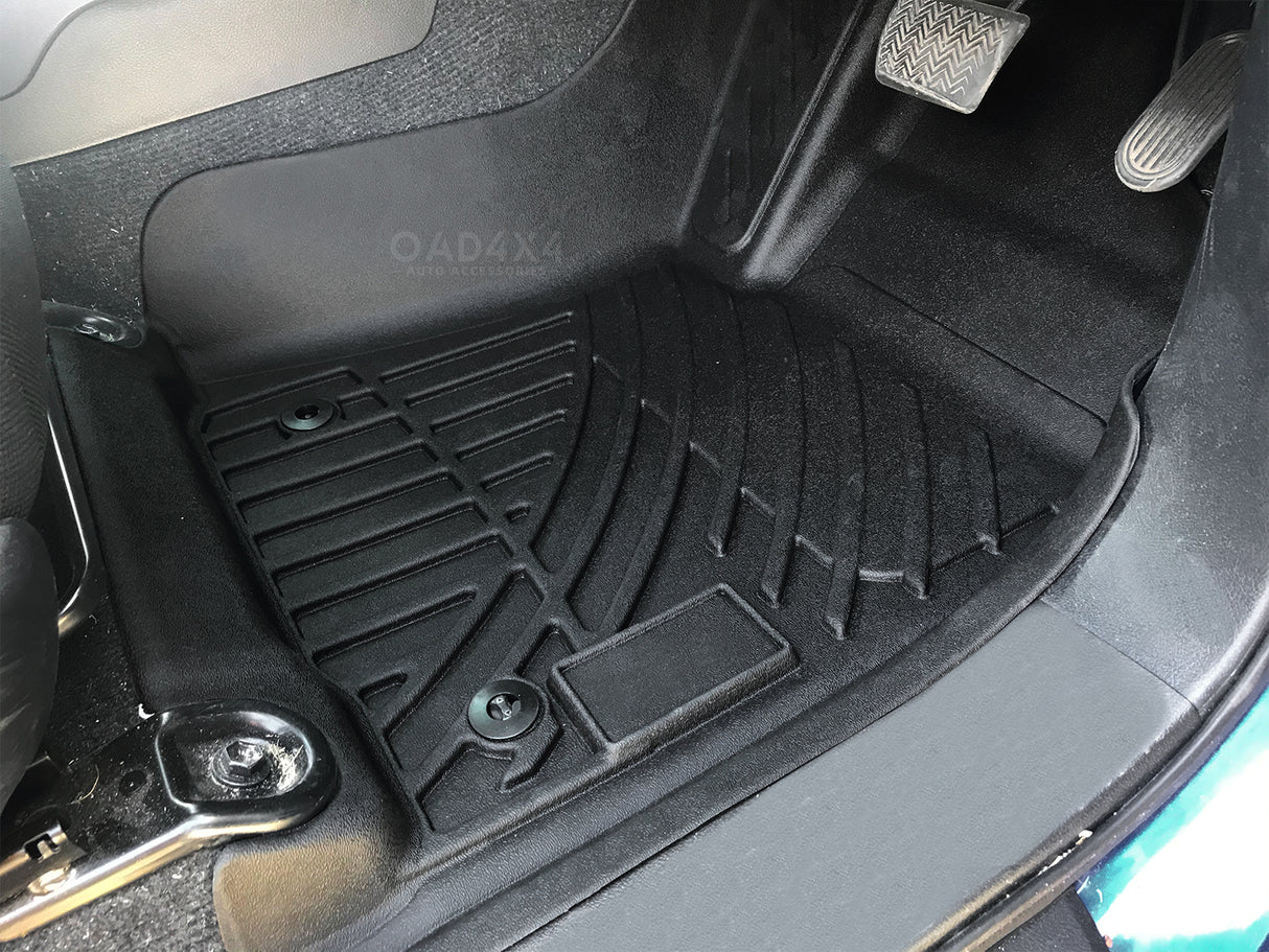 3D Car Floor Mats for Toyota Hilux Auto Single Cab 2015-Onwards