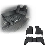 5D TPE Car Floor Mats for Toyota Hilux Dual Cab Hybrid/EV 2024-Onwards