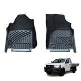3D Car Floor Mats for Toyota Hilux Auto Single Cab 2015-Onwards