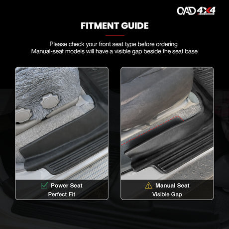 5D TPE Car Floor Mats for Toyota LandCruiser 100 / 105 Series 1998-2007