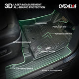 5D TPE Car Floor Mats for Lexus LX570 2013-2021