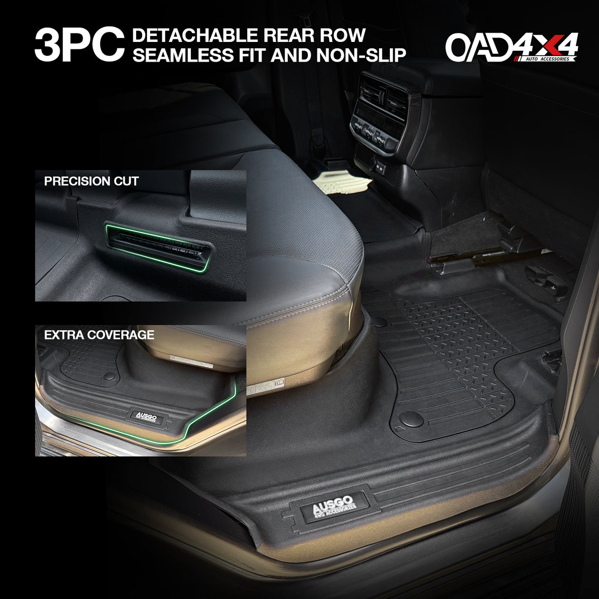 Injection 7D Car Floor Mats for Lexus LX500d LX600 2021-Onwards