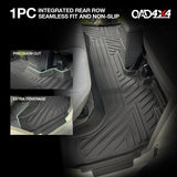5D TPE Car Floor Mats for Toyota Land Cruiser 79 Dual Cab 2012-Onwards