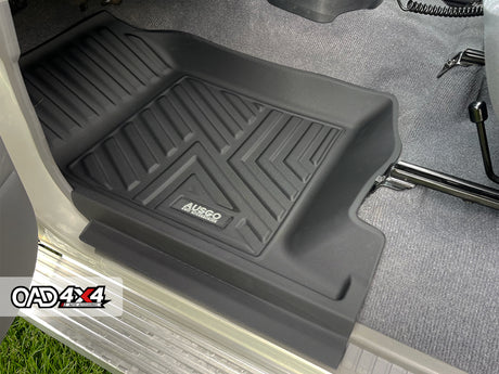 5D TPE Car Floor Mats for Toyota Land Cruiser 79 Dual Cab 2012-Onwards