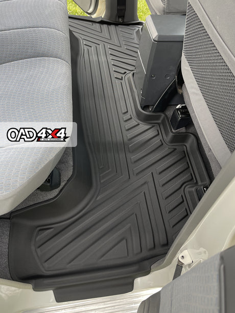 5D TPE Car Floor Mats for Toyota Land Cruiser 79 Dual Cab 2012-Onwards
