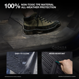 7D TPE Car Floor Mats for Toyota Land Cruiser Prado 250 LC250 2024-Onwards