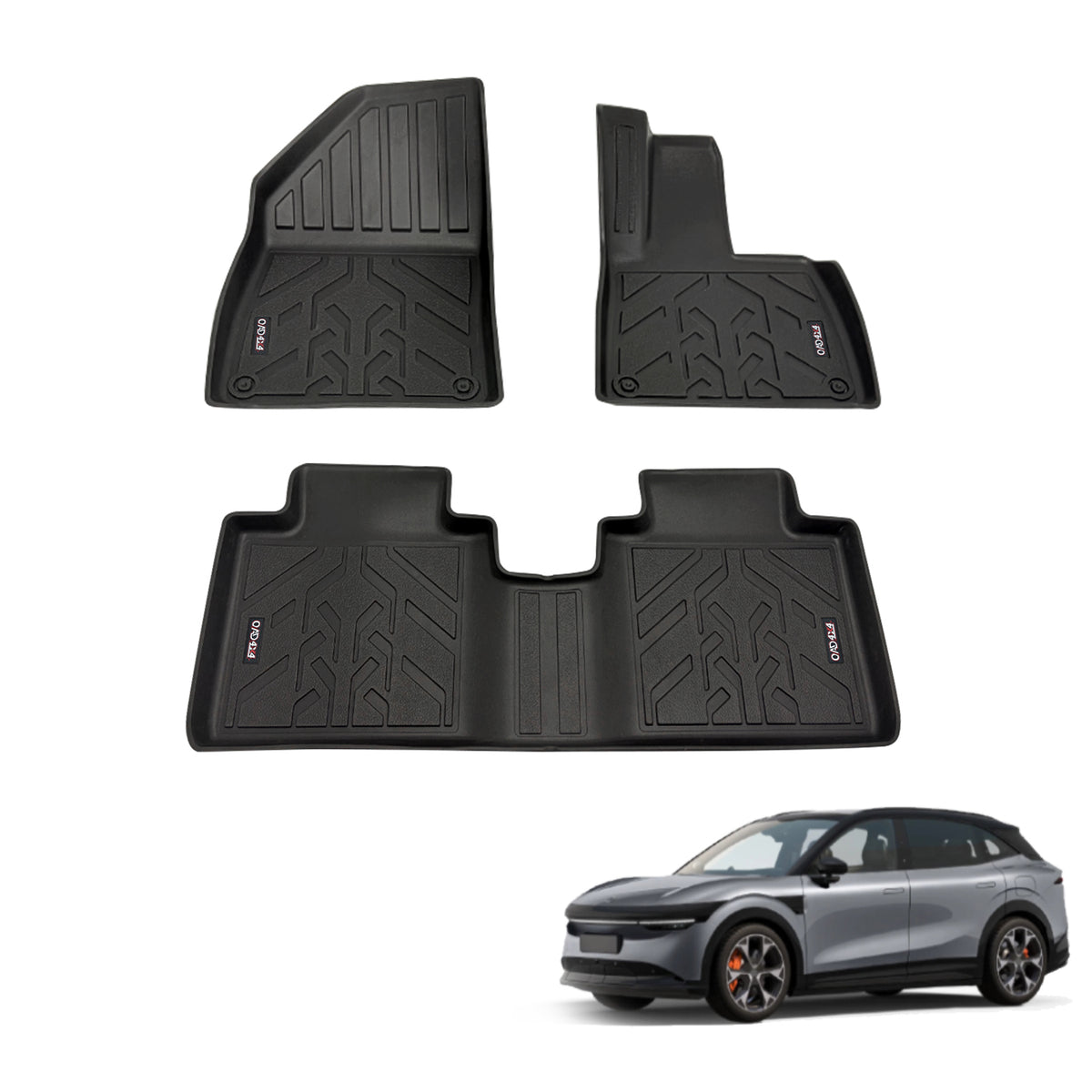 3D Car Floor Mats for BYD Sealion 7 2025-Onwards