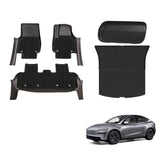5D Double-Layer Car Floor Mats for Tesla Model Y Juniper 2025-Onwards