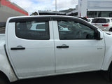 Injection Weather Shields for ISUZU D-MAX DMAX Dual Cab 2012-2020