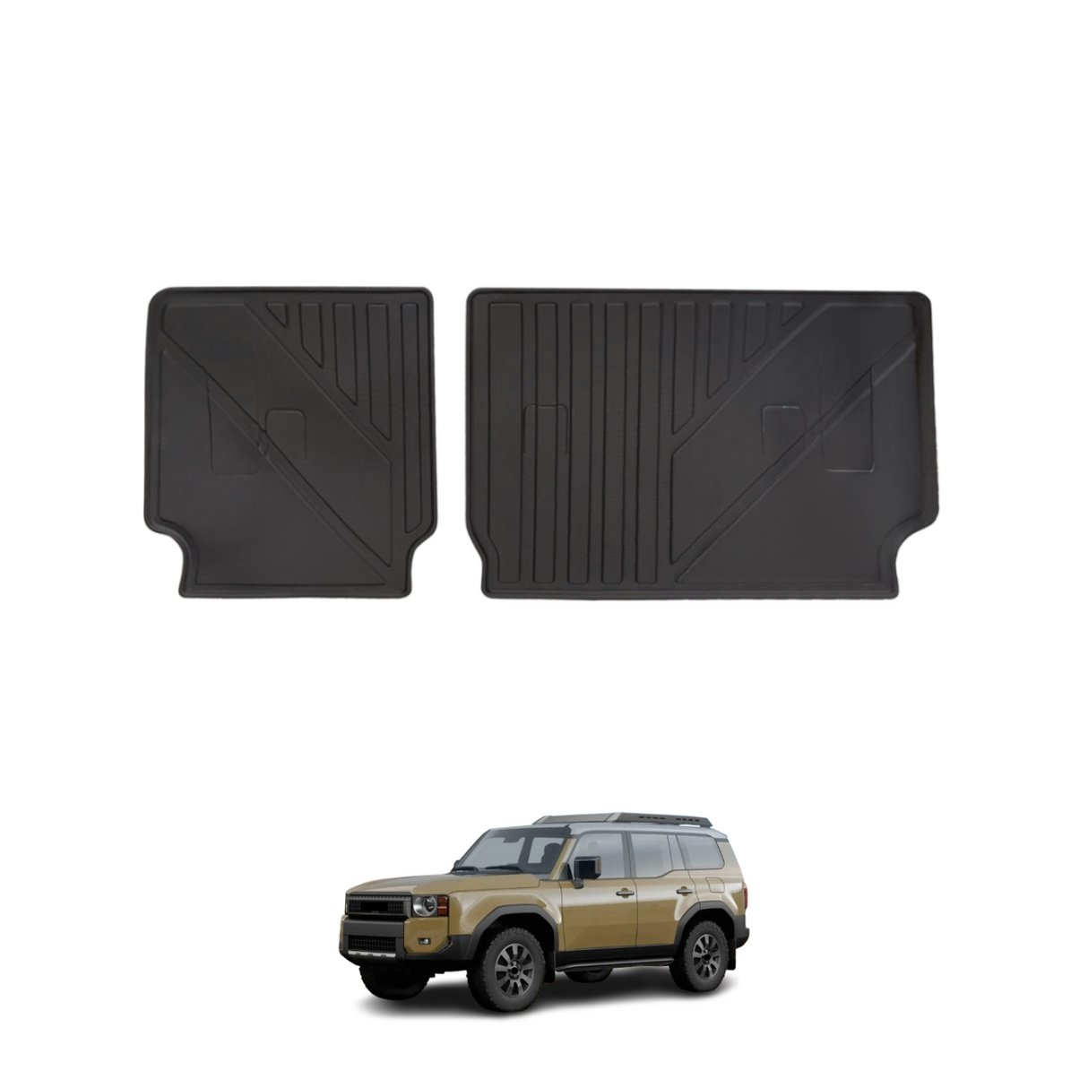Boot Liner Kick Mat for Toyota Land Cruiser Prado 250 LC250 2024-Onwards