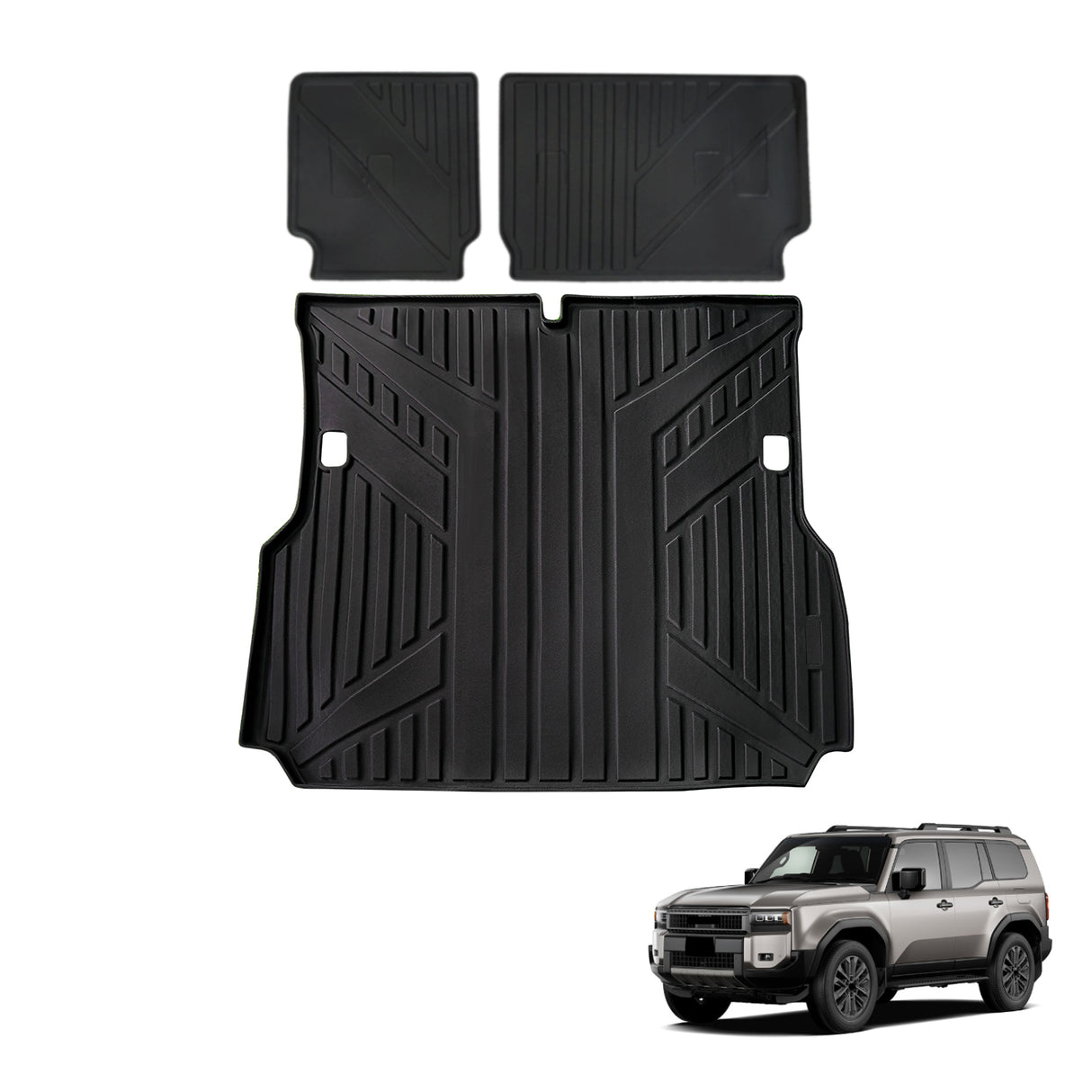 Boot Liner Kick Mat for Toyota Land Cruiser Prado 250 LC250 2024-Onwards