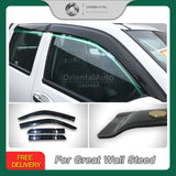 Weather Shields for Great Wall Steed Dual Cab 2016-2020