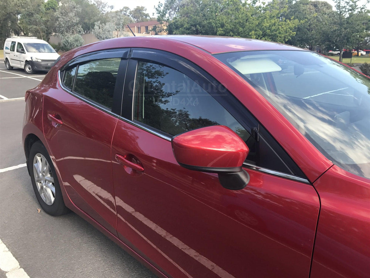 Injection Weather Shields for Mazda 3 Hatch BM BN Series  2013-2019