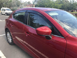 Injection Weather Shields for Mazda 3 Hatch BM BN Series  2013-2019