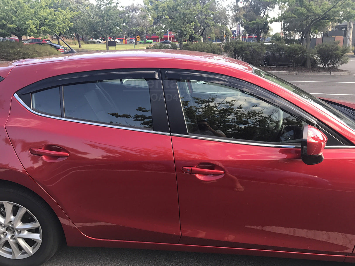 Injection Weather Shields for Mazda 3 Hatch BM BN Series  2013-2019