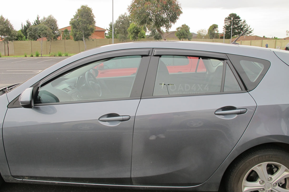 Weather Shields for Mazda 3 Hatch BL 2009-2013