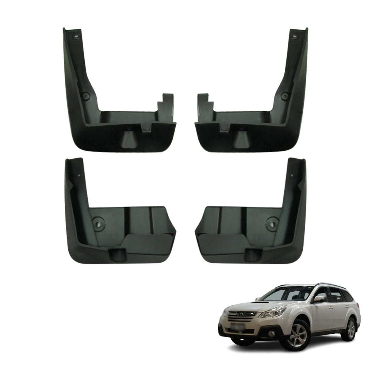 Mud Flaps Splash Guards for Subaru Outback 4Gen 2009-2014