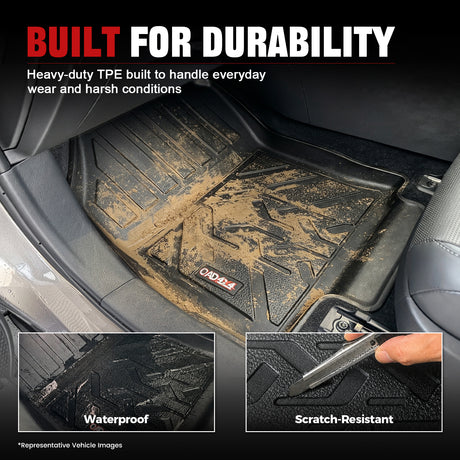 3D Car Floor Mats for Toyota RAV4 2026-Onwards