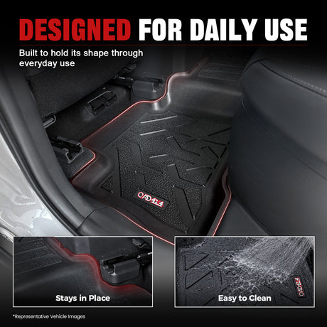 3D Car Floor Mats for Toyota RAV4 2026-Onwards