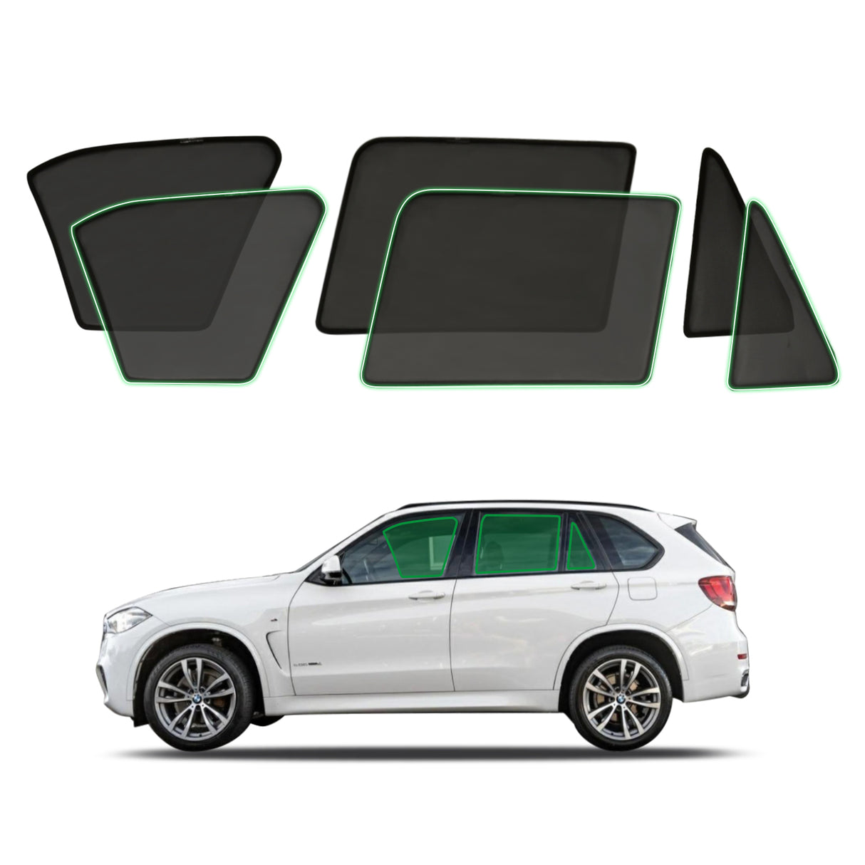 Magnetic Window Sun Shade for X5 F15 2013-2018