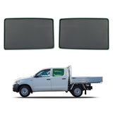 Magnetic Window Sun Shade for Toyota Hilux Dual Cab 2005-2015