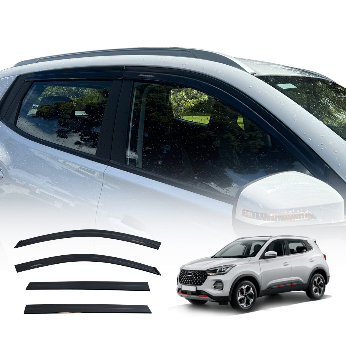 Injection Weather Shields for Chery Tiggo 4 Pro 2024-Onwards