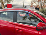 Stainless Edge Weather Shields for Chery Tiggo 4 2024-Onwards