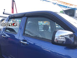 Luxury Weather Shields for Holden Rodeo 2003-2008