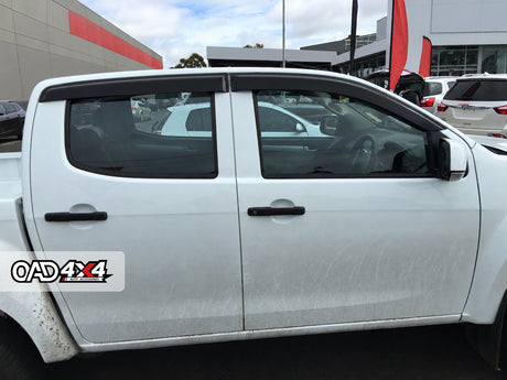 Injection Weather Shields for Holden Colorado RG Series Dual Cab 2012-2020