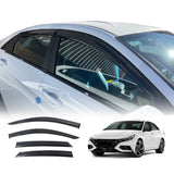 Luxury Weather Shields for Hyundai I30 Sedan 2020-Onwards