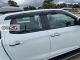 Injection Weather Shields for ISUZU DMAX D-MAX Dual Cab 2020-Onwards