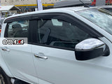 Injection Weather Shields for ISUZU DMAX D-MAX Dual Cab 2020-Onwards