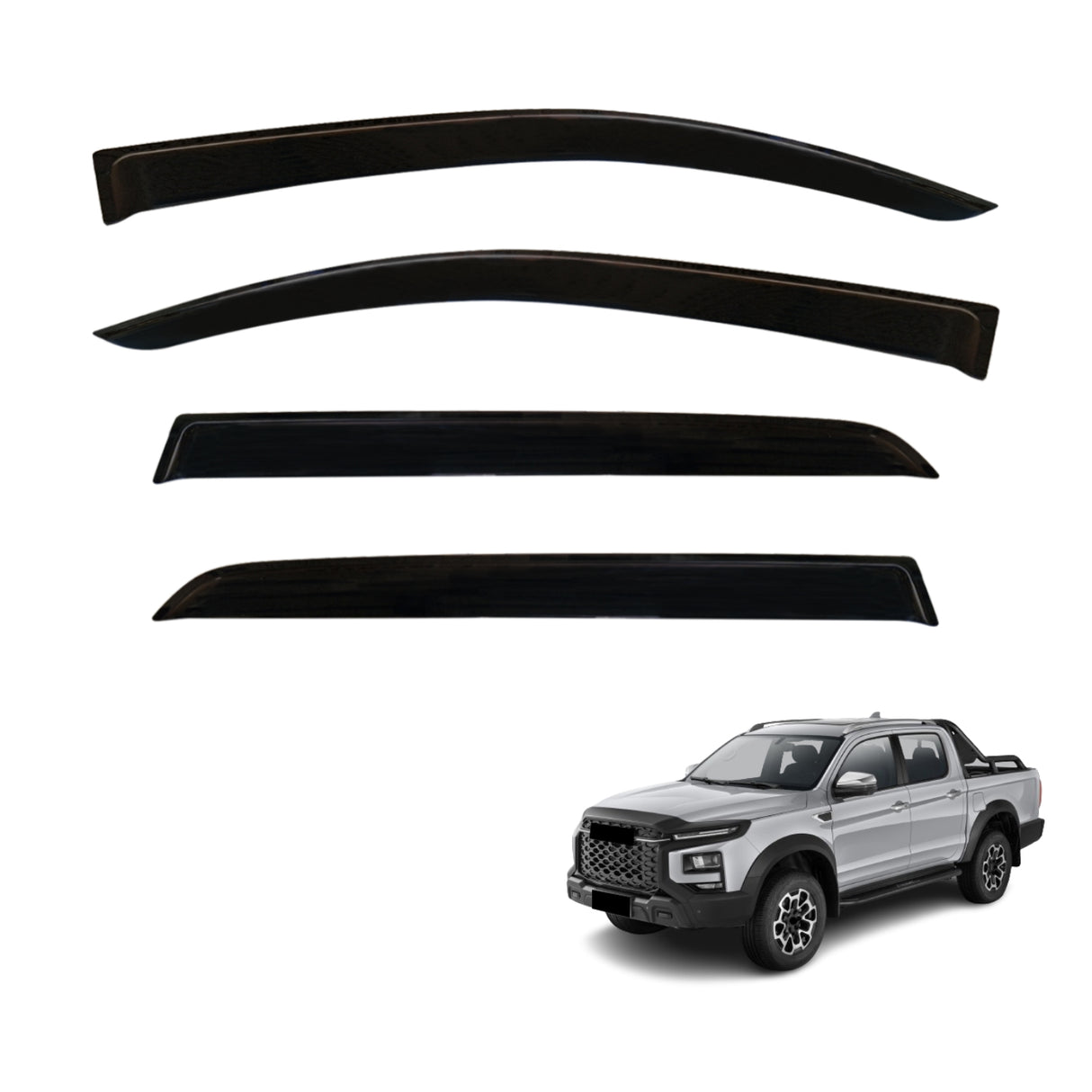 Luxury Weather Shields for JAC T9 2024-Onwards
