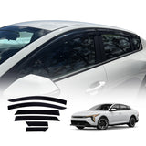 Luxury Weather Shields for KIA K4 Sedan 2024-Onwards 6PCS
