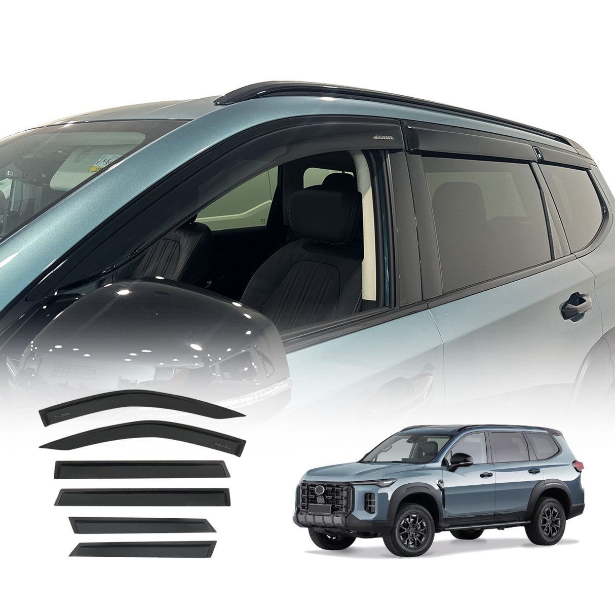 Weather Shields for LDV D90 2024-Onwards